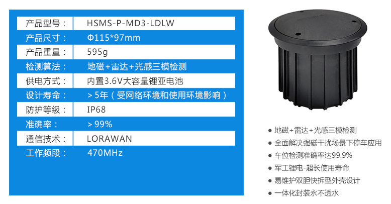 新品發(fā)布-LORAWAN地磁